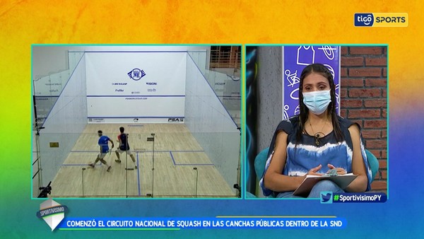El squash vuelve con entusiasmo y grandes objetivos