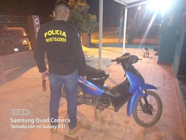 Incautan moto que habría sido utilizada en asaltos en Concepción