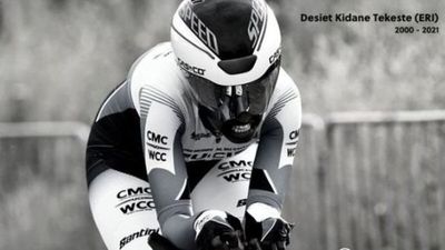 Murió la ciclista Desiet Kidane tras ser atropellada mientras entrenaba