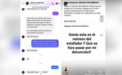 Alertan sobre robo de cuentas de Facebook para estafar