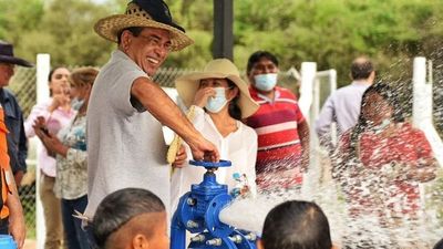 Comunidad indígena de Yalve Sanga ya cuenta con agua potable en Loma Plata