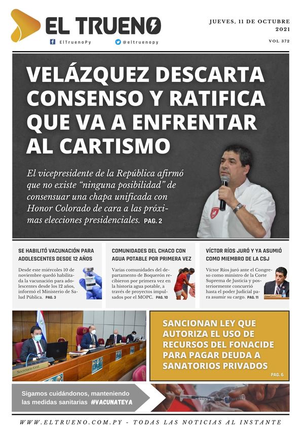 E-paper 11 de noviembre 2021 - El Trueno