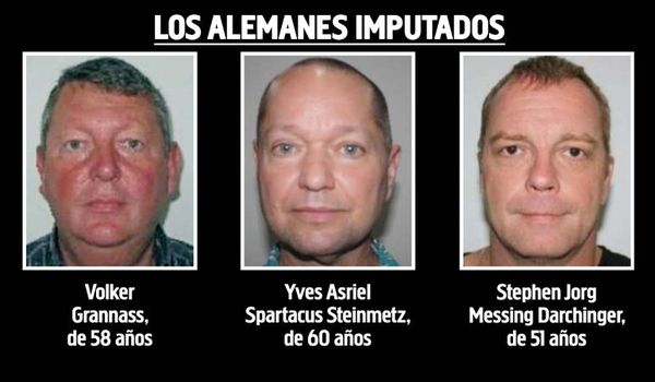 Imputan a tres alemanes por el atroz asesinato en Patiño - Nacionales - ABC Color