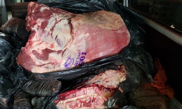 Incautan tres furgones repletos de carnes y vinos contrabandeadas desde Argentina – Diario TNPRESS