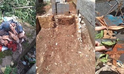 Profanan tumbas para vender espacios en cementerio de Franco