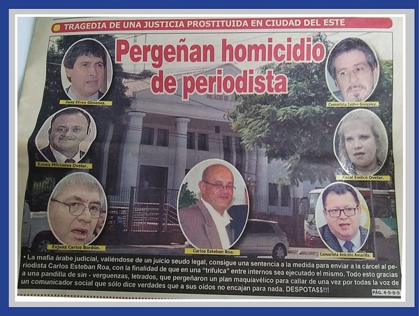 PERGEÑAN EJECUCIÓN DE PERIODISTA POR PUBLICAR VERDADES INCÓMODAS - La Voz del Norte