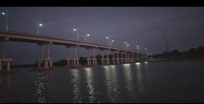 Se ilumina sobre el Tebicuary el puente más largo del Ñeembucú