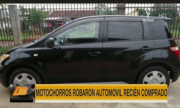Roban a joven automóvil recién comprado | Telefuturo
