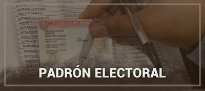 Padrón para elecciones en nuevos distritos será con inscriptos hasta noviembre - .::Agencia IP::.