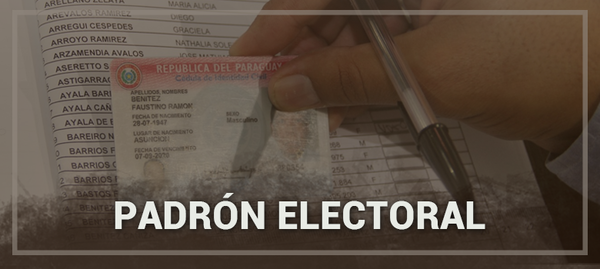 Padrón para elecciones en nuevos distritos será con inscriptos hasta noviembre - .::Agencia IP::.