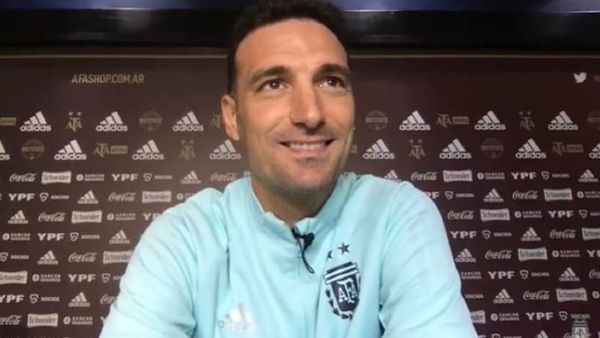 Scaloni dice que Messi está "a disposición"