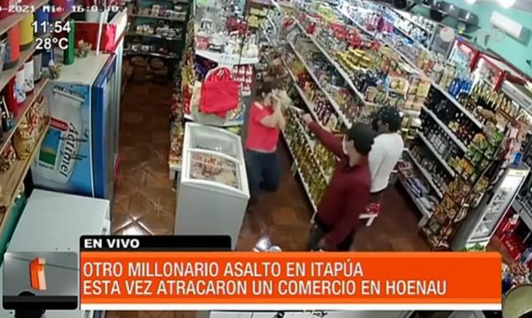 Otro millonario asalto en Itapúa | Telefuturo