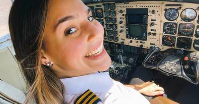 La Nación / Mujer destacada: a sus 24 años es piloto de aviación, la tercera generación de su familia