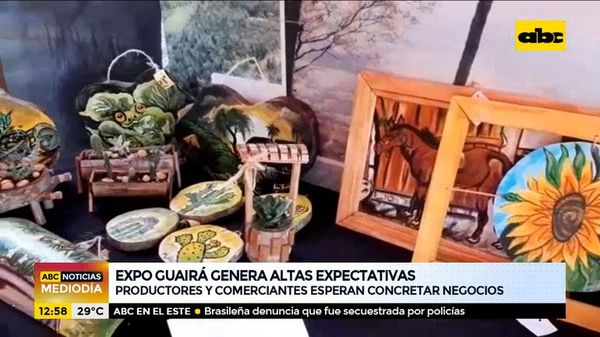 Expo Guairá genera altas expectativas - ABC Noticias Mediodía - ABC Color