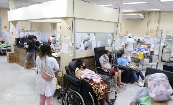 Diario HOY | Hospital de Clínicas registra camas llenas en diversas áreas