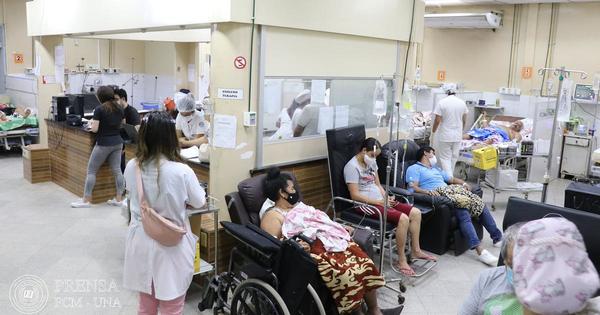 Clínicas registra camas llenas en áreas de internados, urgencias y terapias