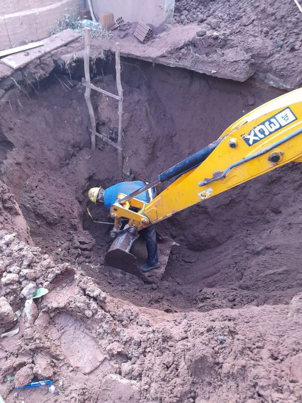 Pozo “traga” a un hombre en Capitán Bado - Nacionales - ABC Color