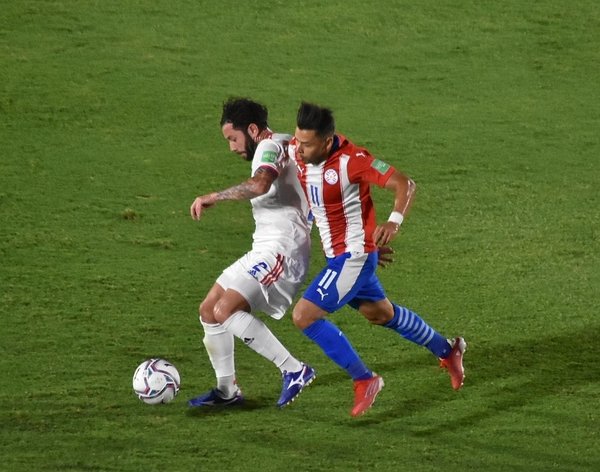 Final del primer tiempo: Paraguay y Chile empatan sin goles en Sajonia
