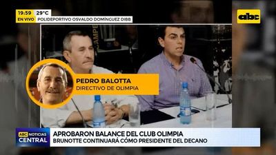 Renunció el presidente de Olimpia, Miguel Brunotte - ABC Noticias - ABC Color