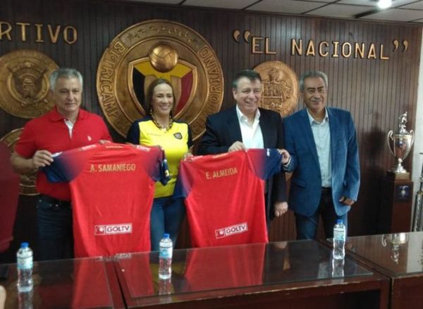Ever Almeida presentado como DT de El Nacional de Ecuador