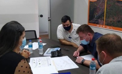 Alistan detalles para inicio de obras complementarias en Pdte. Franco