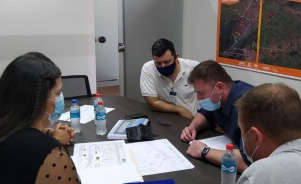 Alistan detalles para inicio de obras complementarias en Pdte. Franco