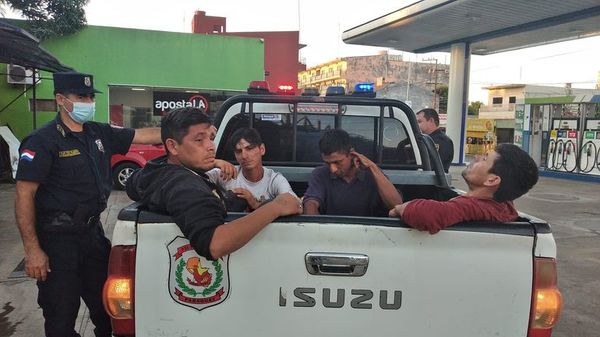 Cinco limpiavidrios aprehendidos por supuesto amedrentamiento a conductores en San Lorenzo - Nacionales - ABC Color