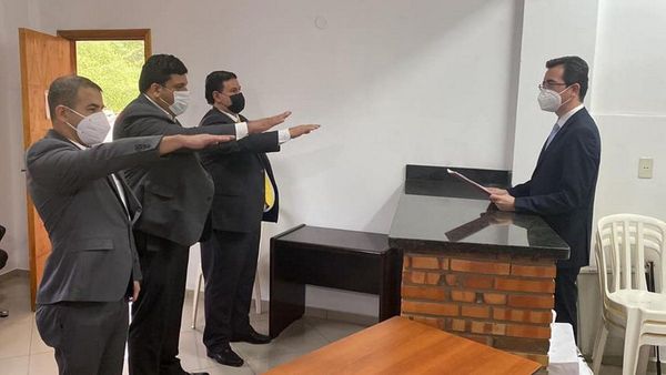 Ediles luqueños de Añetete juraron ante juez electoral