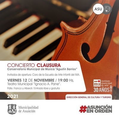 IMA hará este viernes su Concierto Clausura del 2021 en el Ignacio A. Pane - .::Agencia IP::.
