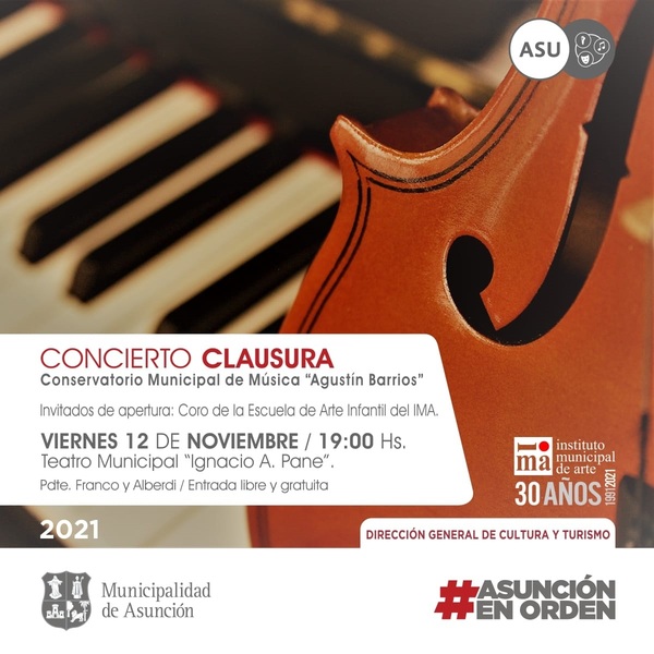 IMA hará este viernes su Concierto Clausura del 2021 en el Ignacio A. Pane - .::Agencia IP::.