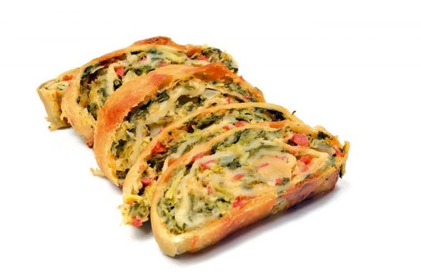 Hoy se come arrollado rápido de verduras en masa de hojaldre - Gastronomía - ABC Color
