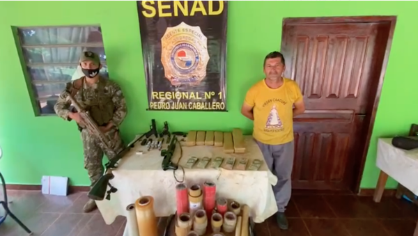 Diario HOY | Intervienen vivienda rural por venta de marihuana en PJC