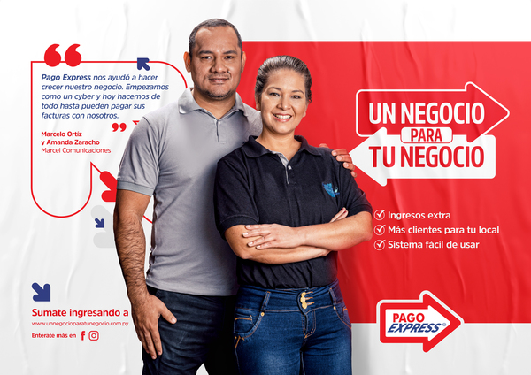 Pago Express lanza su campaña “Un Negocio para Tu Negocio”, reafirmando su compromiso con sus aliados - ADN Digital