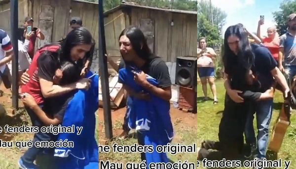 Fan se arrodilló ante "The Fenders" tras conocerlos - Teleshow
