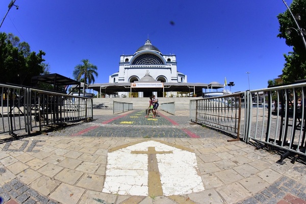 Ultiman detalles para recibir a visitantes de la Virgen de Caacupé en su edición 2021