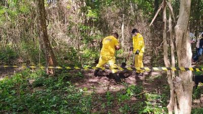 Hallan un cuerpo enterrado en una casa de retiro en Amambay
