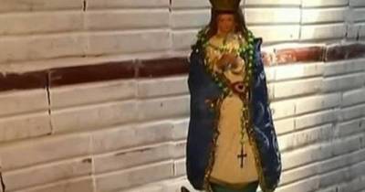 La Nación / Incendio arrasó una vivienda en Asunción, solo se salvó la virgen de Caacupé