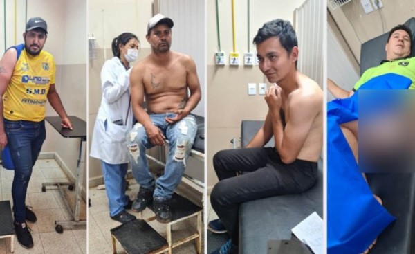 Presuntos invasores hieren a estibadores en un desalojo