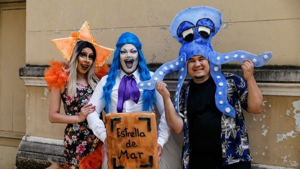 Obras teatrales se presentan en la calle Juan de Salazar