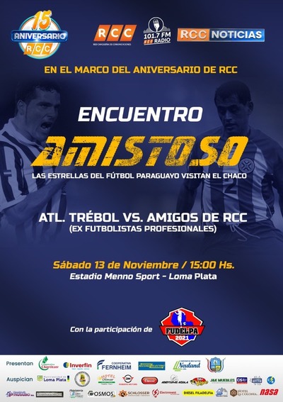 Todo listo para el encuentro entre el equipo del Chiqui Arce frente al Atl. Trébol