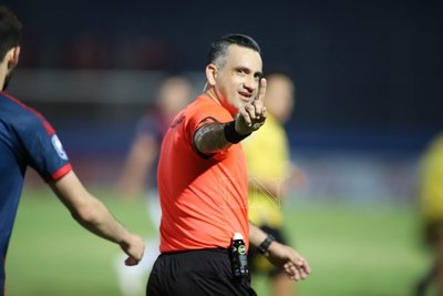 Los árbitros para las 'semis' de la Copa Paraguay