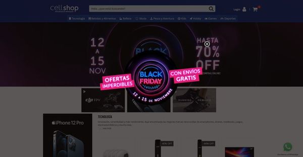 Exitoso Black Friday de Cellshop Importados - Empresariales - ABC Color