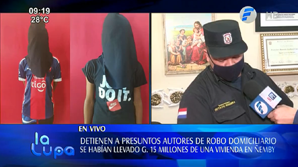 Detienen a supuestos autores de robo domiciliario en Ñemby