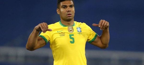 Casemiro, baja en Brasil para el duelo frente a Argentina