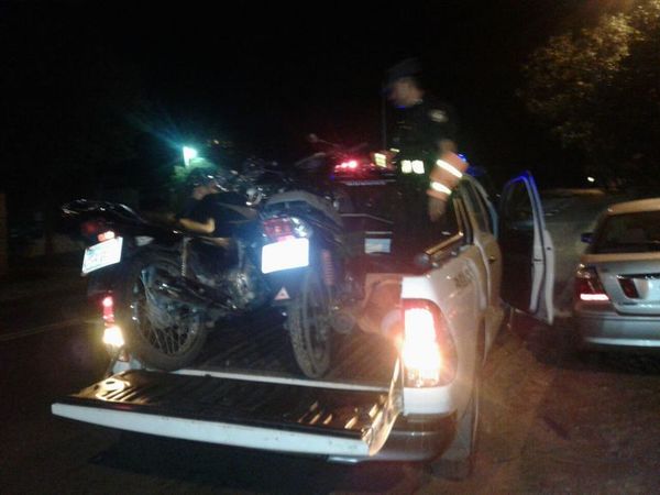 Joven muere en choque de motos en Caacupé - Nacionales - ABC Color