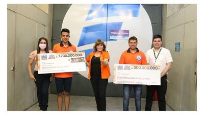 Dos personas se llevan millonarios pozos del Telebingo Triple