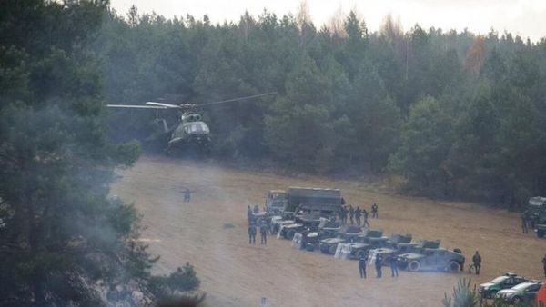 Aumenta la tensión en la frontera polaco-bielorrusa