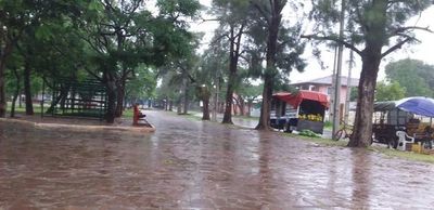 Llueve en San Juan Bautista, Misiones - Nacionales - ABC Color