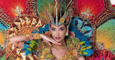 La Nación / Un impresionante traje alegórico lleva la Miss Grand Paraguay 2021 a Tailandia
