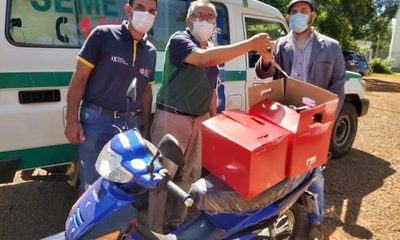 Fortalecen servicios de Minga Guazú, Hernandarias y Ñacunday con móviles y ambulancia